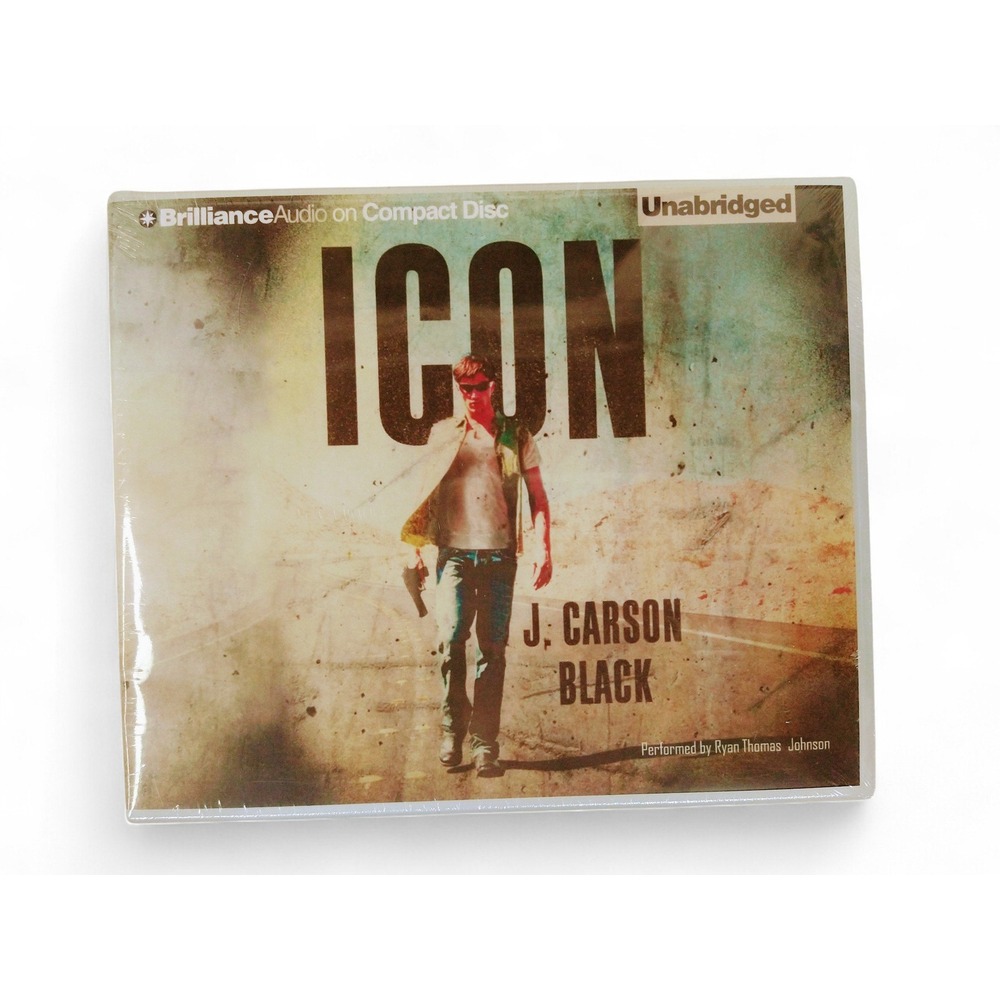 Icon Audiobook CD J Carson‎ Black Unabridged Thriller Mystery BRAND NEW